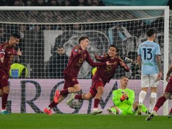 AS Roma Vs Lazio: Panas di Menit Akhir, Giallorossi Menangi Derby 2-0