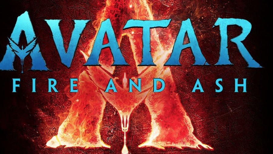 Poster film Avatar: Fire and Ash.