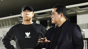 Dulu Dekat Kini Asing, Shin Tae Yong Beri Pesan Menohok untuk Erick Thohir