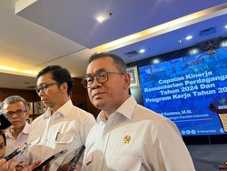 Mendag Target Ekspor RI Capai US$ 294,45 M di 2025, Naik 7,1%