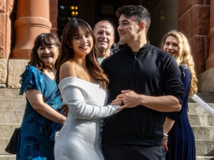 5 Potret Pernikahan Aurelie Moeremans di Amerika Serikat, Awalnya Tak Direncanakan