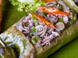 Resep Nasi Bakar Cumi Berbumbu Gurih yang Mantap Sedap