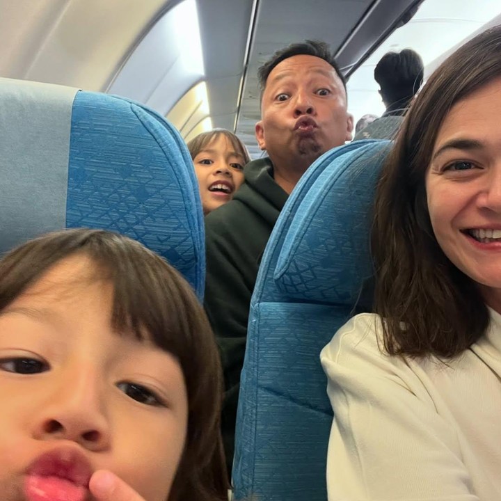 <p>Sabai Dieter dan Ringgo Agus Rahman mengajak kedua putranya, Bjorka dan Mars, untuk liburan akhir tahun ke Jepang. Momen ini pun dibagikan langsung melalui laman Instagram keduanya. (Foto: Instagram: @sabaidieter)</p>