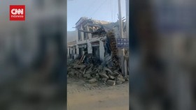 VIDEO: 53 Orang Tewas Akibat Gempa Bermagnitudo 6,8 di Xizang TIongkok