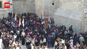 VIDEO: Doa untuk Gaza Iringi Natal Ortodoks Timur di Bethlehem