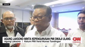 VIDEO: Agung Laksono Minta Kepengurusan PMI Dikaji Ulang