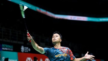 Sorotan Dunia Olahraga CNN Sport : Ginting Masih Absen di Indonesia Open, Target Main Lagi Juli