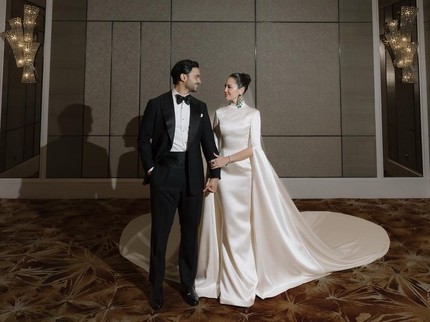 5 Potret Artis Indonesia Dinikahi Pria WNA, Maudy Ayunda hingga Pevita Pearce