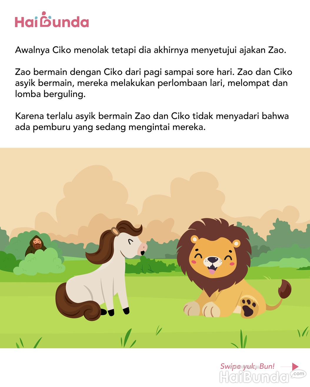  Zao Singa yang Cerdik