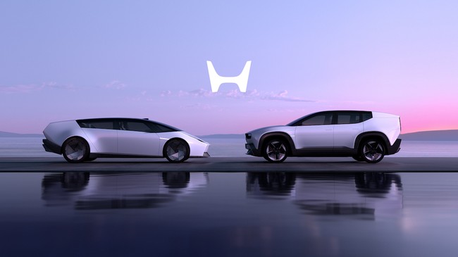 Prototipe Honda 0 Saloon dan Honda 0 SUV untuk pertama kalinya di dunia dipamerkan di Consumer Electronics Show (CES) di Las Vegas, Nevada, Amerika Serikat.