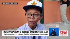 VIDEO: Makan Bergizi Gratis Diluncurkan, Siswa Hemat Uang Jajan