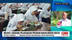 VIDEO: Pelaksanaan Program Makan Bergizi Gratis di Bandung Hari ke-3