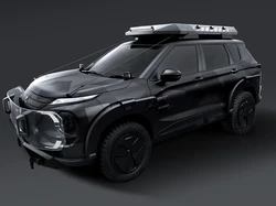 Gahar Banget! Mitsubishi Outlander PHEV ala Metal Gear Solid