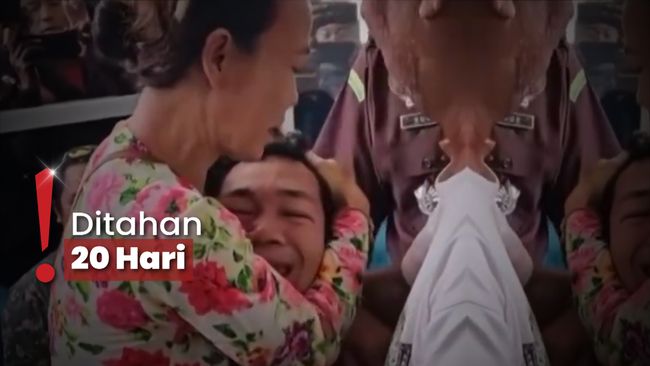 Nangis Histeris Dipelukan Ibu, Agus Buntung Berontak Ancam Bunuh Diri