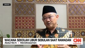 VIDEO: Keputusan Libur Sekolah Ramadan Masih Tunggu Rapat Kabinet