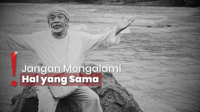 Pesan Haji Qomar ke Anak Sebelum Meninggal: Abah Pengen Kita Sehat