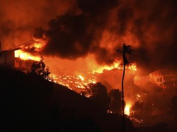 Video: Penampakan Kebakaran Besar California dari Satelit