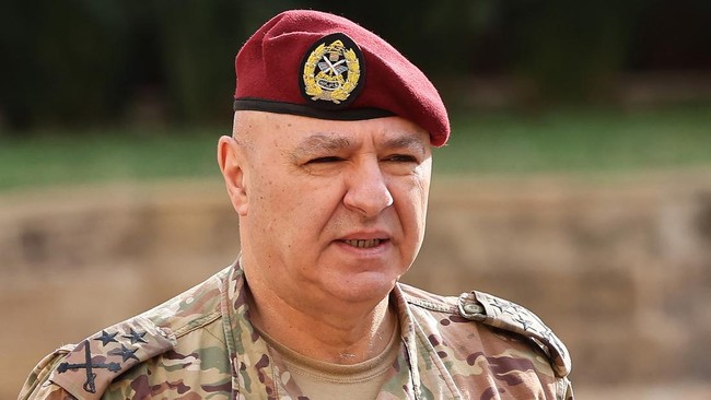 Joseph Aoun terpilih sebagai Presiden Lebanon, langsung bersumpah bakal monopoli senjata pasca perang Israel-Hizbullah.