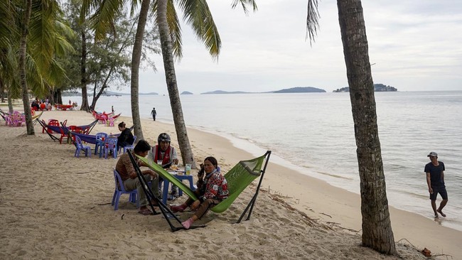 FOTO: Menelusuri Sihanoukville, Surga Judi di Kamboja
