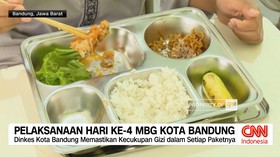 VIDEO: Intip Pelaksanaan Hari Ke-4 Makan Bergizi Gratis Kota Bandung