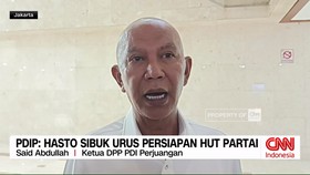 VIDEO: PDIP: Hasto Sibuk Urus Persiapan HUT Partai