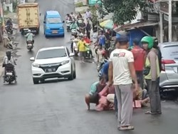 Kronologi 2 Warga di Cibinong Bogor Luka Usai Tersangkut Kabel Menjuntai