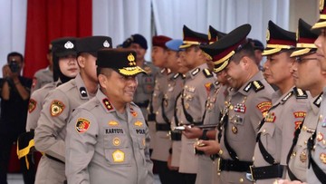 Kapolda Metro Rotasi Massal Anak Buah, 13 Kapolsek-14 Kasat Dimutasi