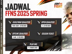 Babak City Qualifier Free Fire FFNS 2025 Spring Dimulai, Hadir di 72 Kota