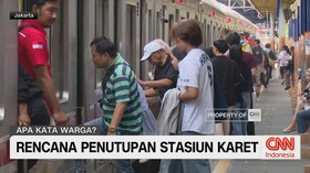 VIDEO: Rencana Penutupan Stasiun Karet