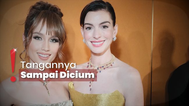 Bikin Iri! Cinta Laura Pamer Momen Akrab dengan Anne Hathaway di China