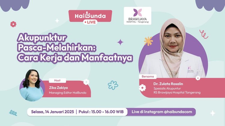 HaiBunda Live: Akupunktur Pasca-Melahirkan Cara Kerja & Manfaatnya HaiBunda Live: Akupunktur Pasca-Melahirkan Cara Kerja & Manfaatnya