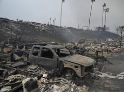 Potret Sebelum dan Sesudah Kebakaran California dari Satelit