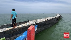 Pemilik Pagar Laut Tangerang Didenda Rp18 Juta per Km