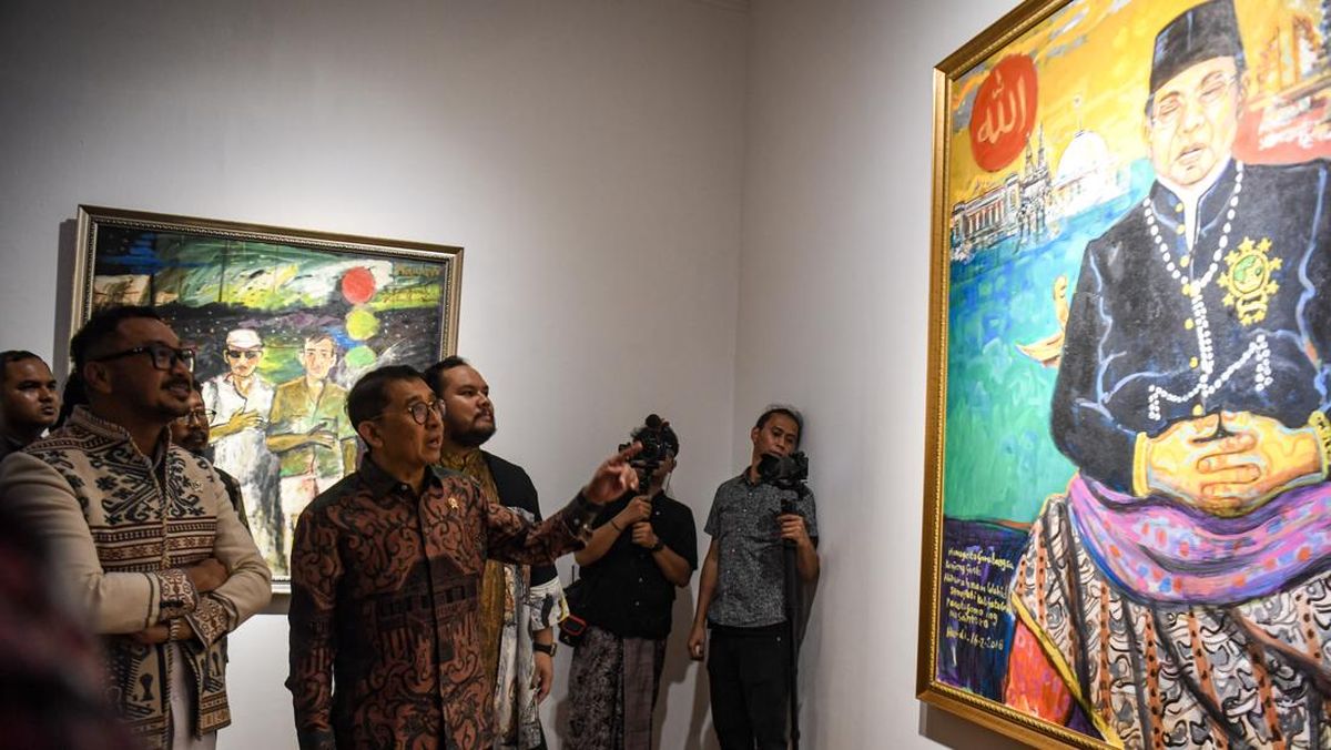 FOTO: Pameran Jejak Perlawanan 'Sang Presiden 2001'