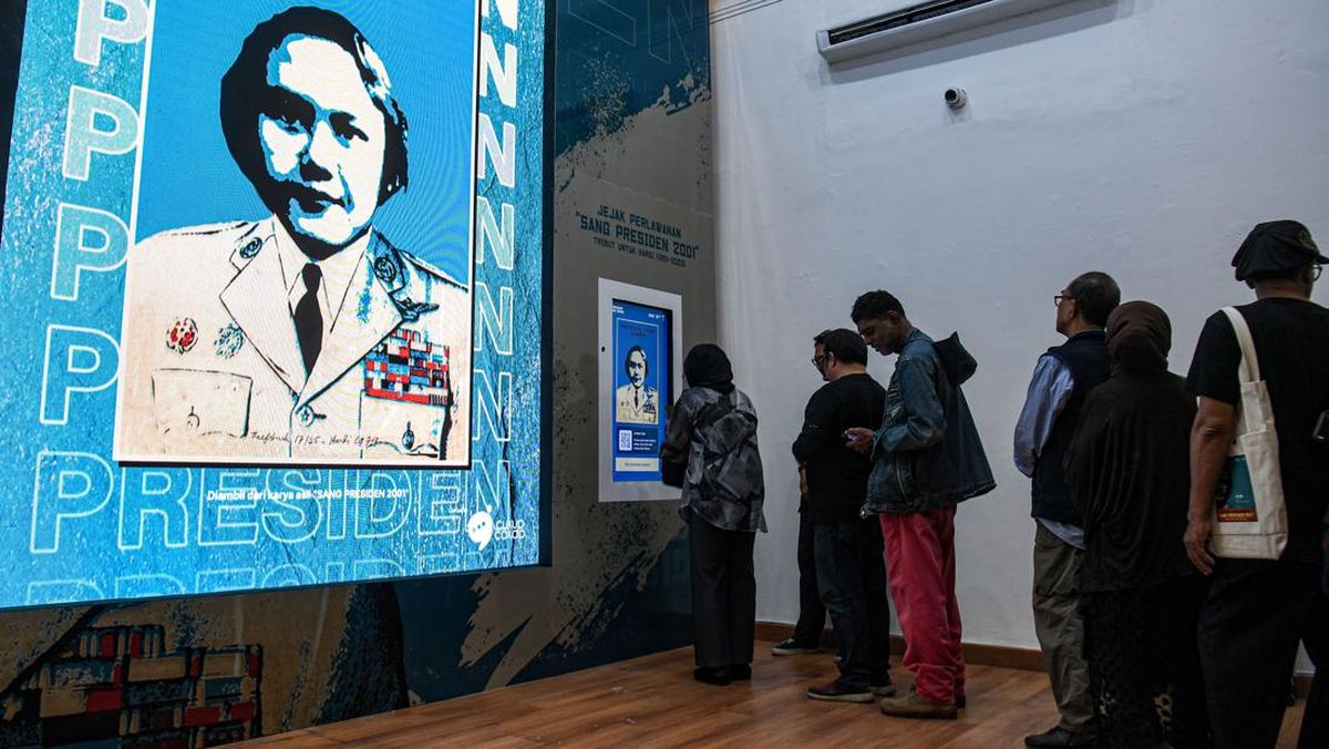 FOTO: Pameran Jejak Perlawanan 'Sang Presiden 2001'
