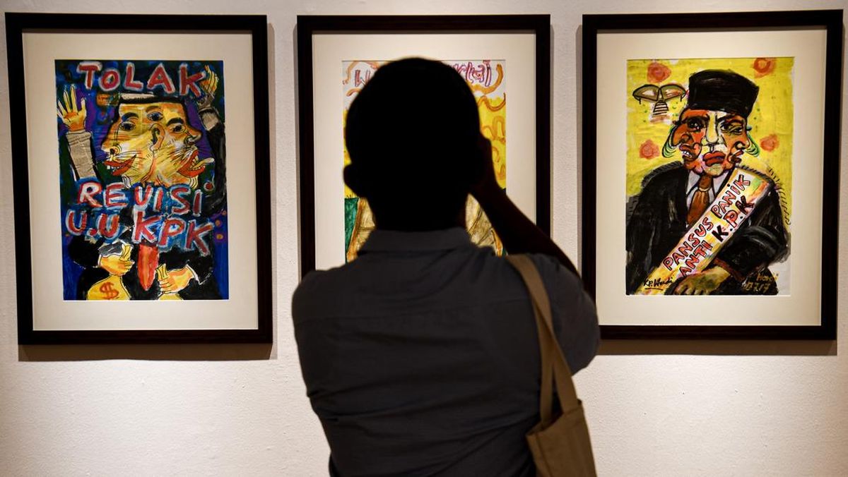 FOTO: Pameran Jejak Perlawanan 'Sang Presiden 2001'