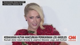 VIDEO: Rumah Mewah Paris Hilton Terbakar Habis Akibat Kebakaran Hutan