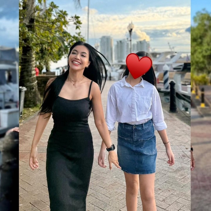 <p>Banyak netizen yang terkejut dengan unggahan tersebut. Bukan tanpa alasan, hal ini karena kini Aisha memiliki tinggi yang menjulang dan hampir menyamai sang Bunda. (Foto: Instagram: @denadaindonesia)</p>