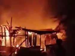 Sederet Fakta Rumah Ketua KPU Tapanuli Tengah Terbakar