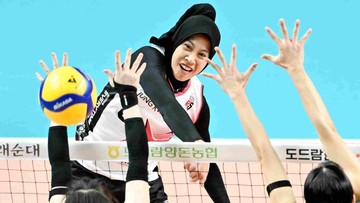 Resmi: Megawati MVP Putaran 4 Liga Voli Korea