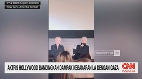 VIDEO: Aktris Hollywood Bandingkan Dampak Kebakaran LA Dengan Gaza