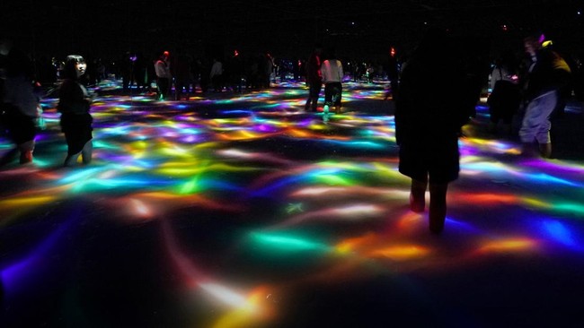 FOTO: teamLab Planets Tokyo, Museum Seni Terbanyak Dikunjungi di Dunia