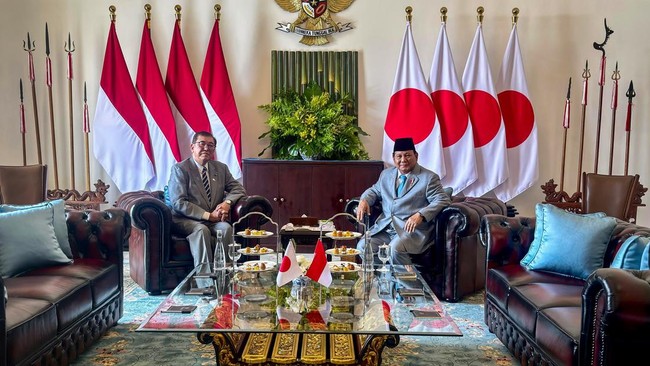 FOTO: Presiden Prabowo Terima Kunjungan PM Jepang di Istana Bogor