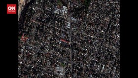 VIDEO: Los Angeles Sebelum dan Sesudah Kebakaran Tampak dari Satelit