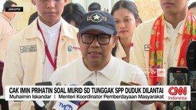 VIDEO: Cak Imin Prihatin soal Murid SD Tunggak SPP Duduk di Lantai