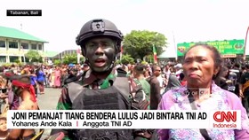 VIDEO: Joni Pemanjat Tiang Bendera Lulus Jadi Bintara TNI AD