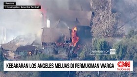 KVIDEO: Kebakaran Los Angeles Meluas di Permukiman Warga