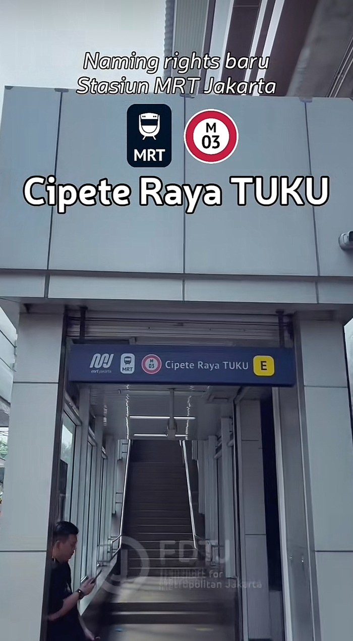 MRT Cipete TUKU