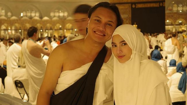 Umrah Perdana usai Mualaf, Mahalini Khusyuk Lakukan Sai saat Hamil 7 Bulan Tuai Pujian