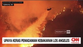 VIDEO: Upaya Keras Pemadaman Kebakaran Los Angeles